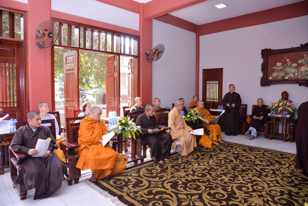 Triển khai công tác tổ chức chương trình bồi dưỡng xướng ngôn dành cho Tu sĩ và Phật tử
