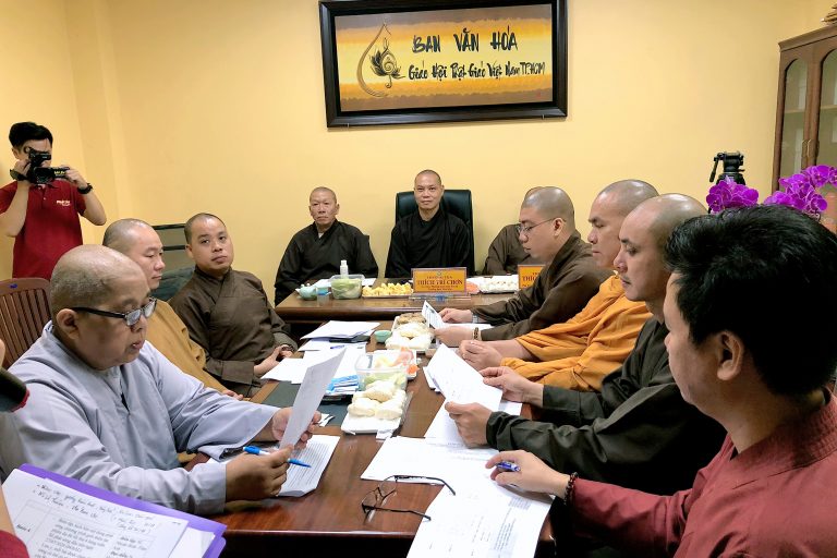 TP.HCM: Ban văn hóa GHPG thành phố và kênh Phật sự Online họp thống nhất kế hoạch cuộc thi “Nguyện Làm Con Thảo”