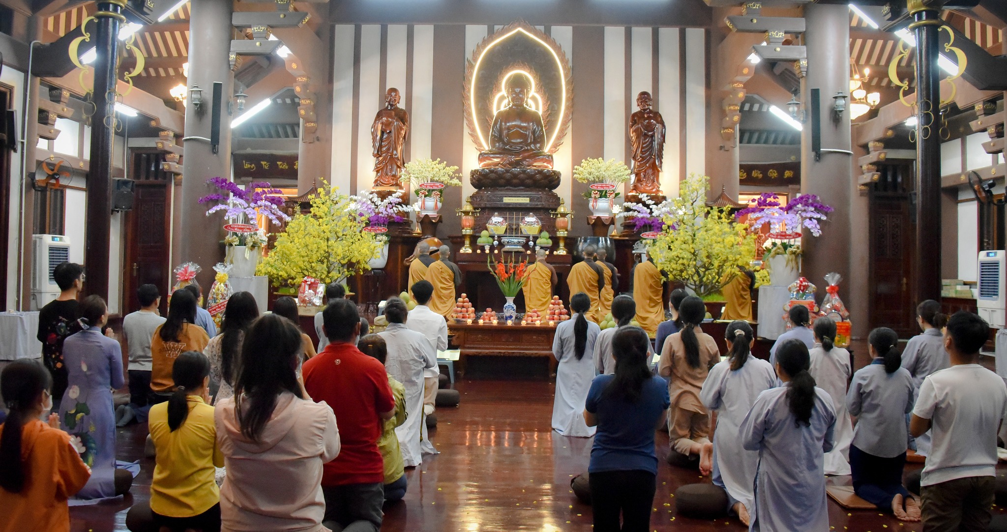 [Hình ảnh] Khóa lễ Cầu An đầu năm - tối mùng 8 tháng Giêng năm Qúy Mão tại Tu viện Khánh An