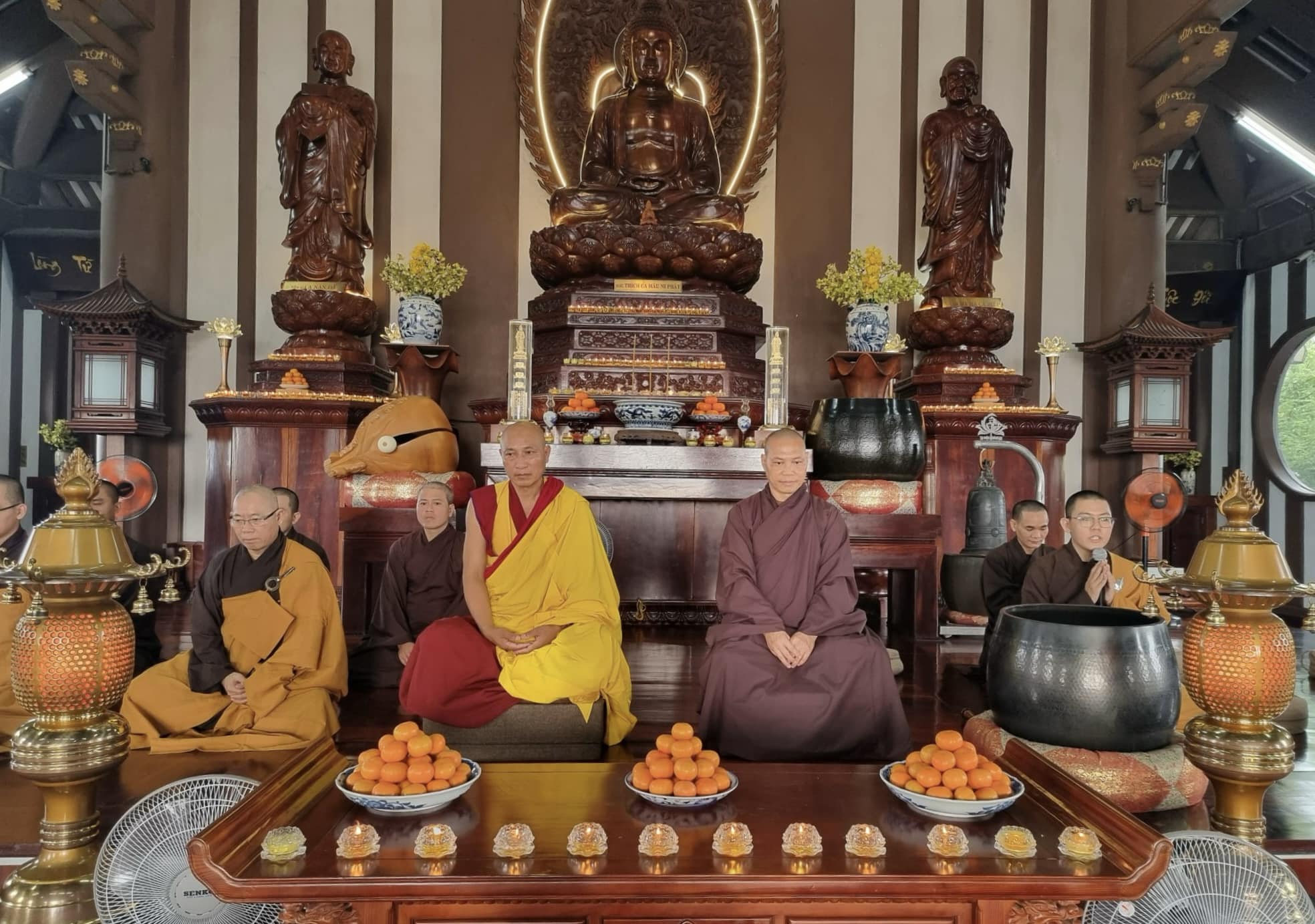 Lạt Ma Tulku Neten Rinpoche thăm Tu viện Khánh An