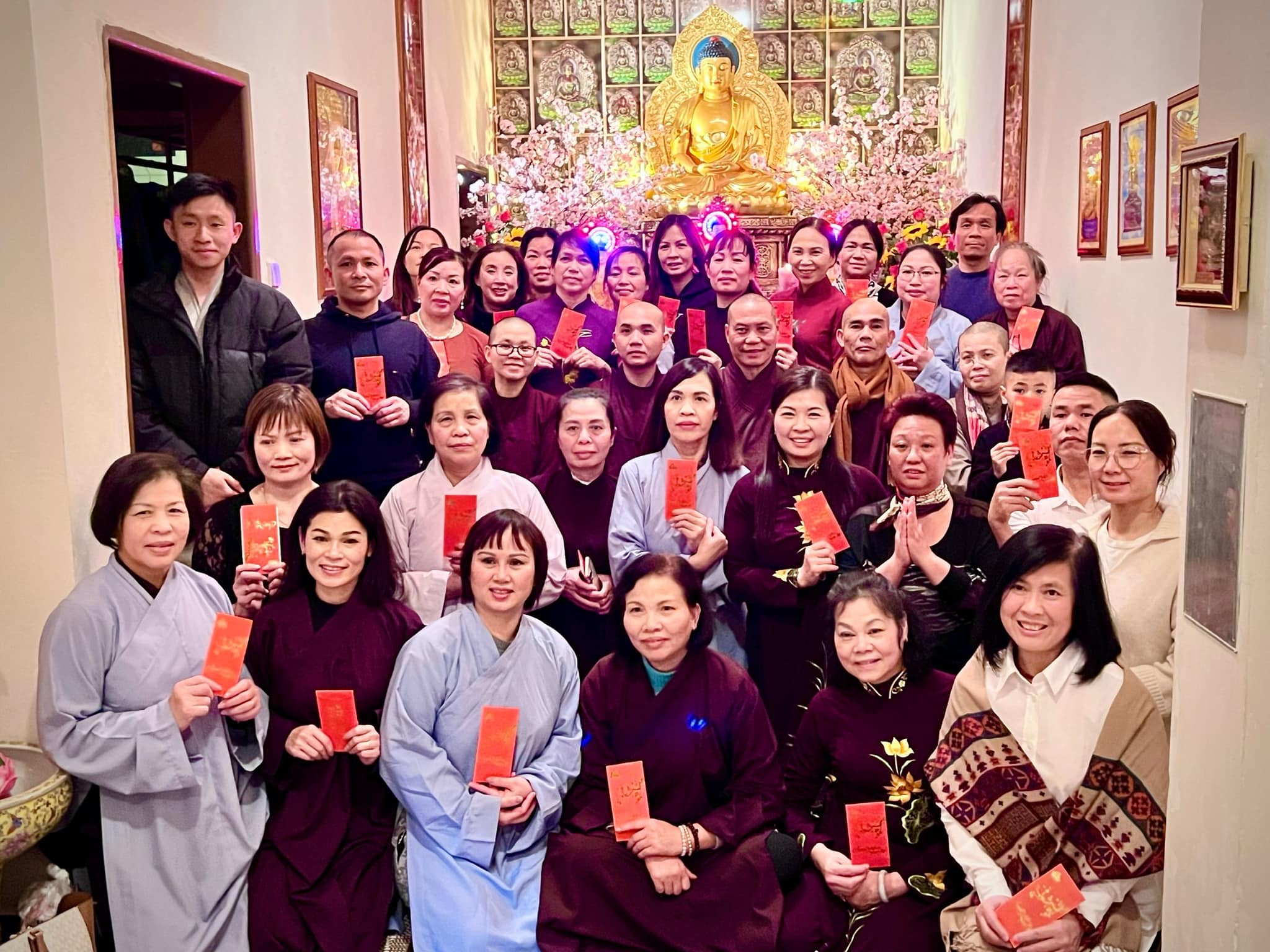 Giao lưu Phật pháp đón mừng xuân mới 2024 tại Phật đường Giác Tâm - Plzen