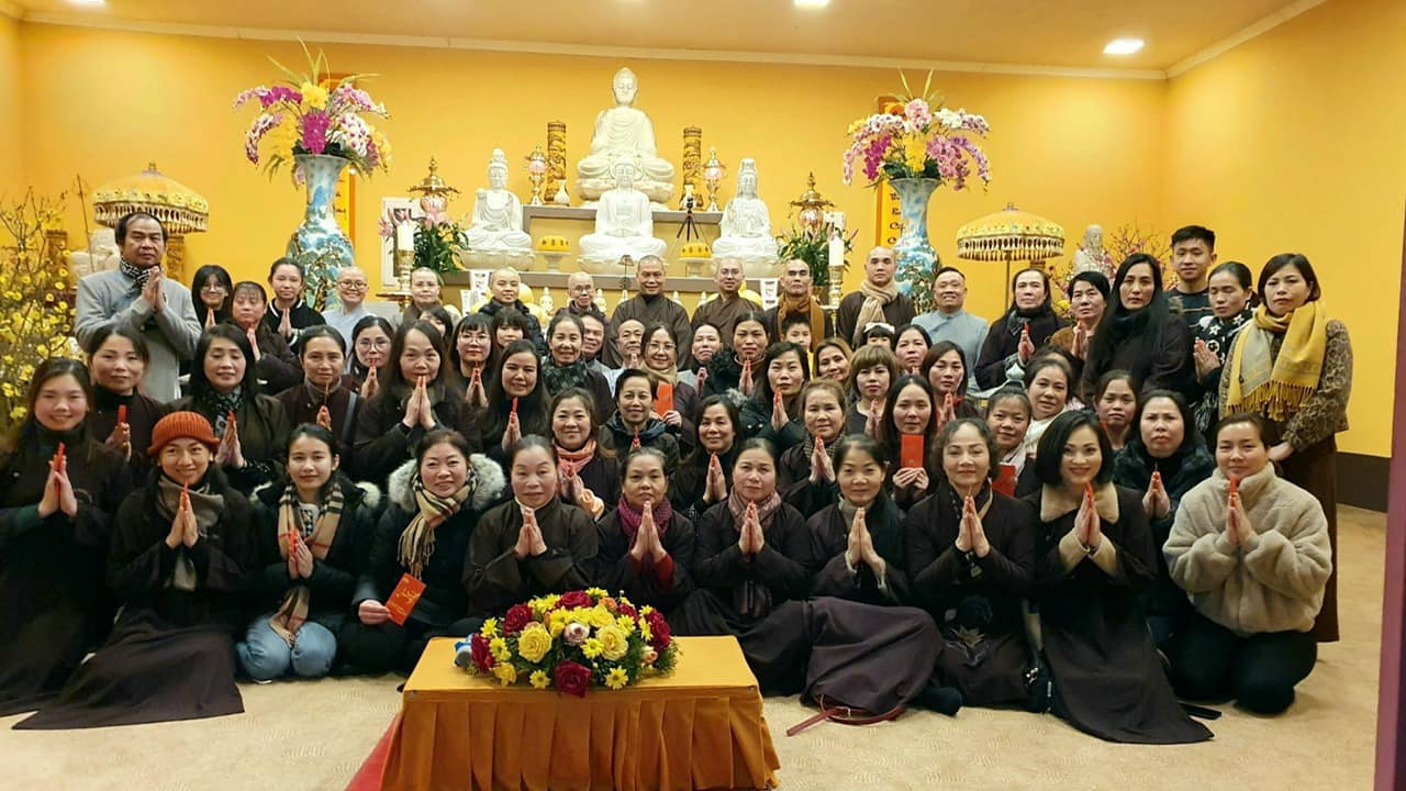 Giao lưu Phật pháp đón mừng xuân mới 2024 tại chùa Giác Đạo - TP. Cheb, CH. Séc 