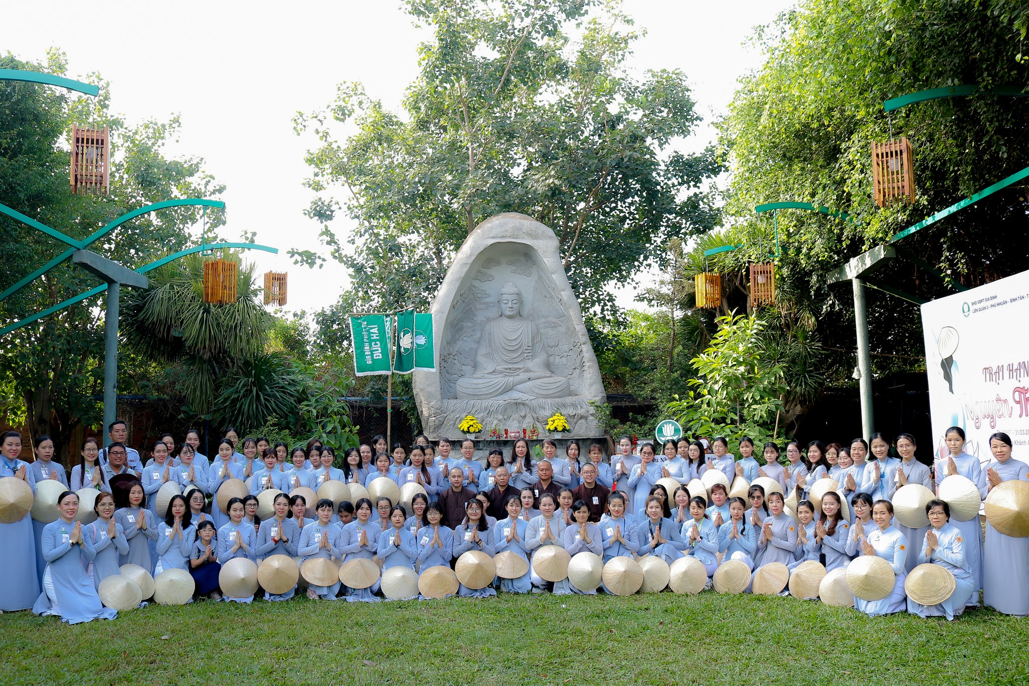 Kỷ niệm ngày Hạnh truyền thống ngành nữ GĐPT liên quận 3 – Phú Nhuận – Bình Tân – Tân Phú và GĐPT Đức Liên đồng tổ chức tại tu viện Khánh An