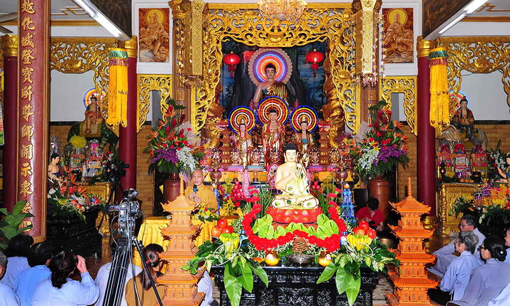 Pháp thoại “Tâm bình an” tại chùa Minh Đạo (Quận 3) 