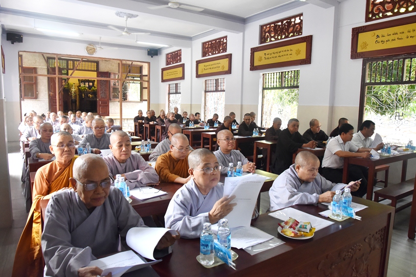 GHPGVN q12 họp triển khai tổ chức Đại lễ Phật Đản, An cư kiết hạ và một số phật sự quan trọng
