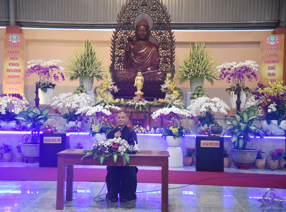 Pháp thoại tại Trường hạ Hưng Phước, Q. 3 và tại Học viện Phật giáo Việt Nam TP.HCM