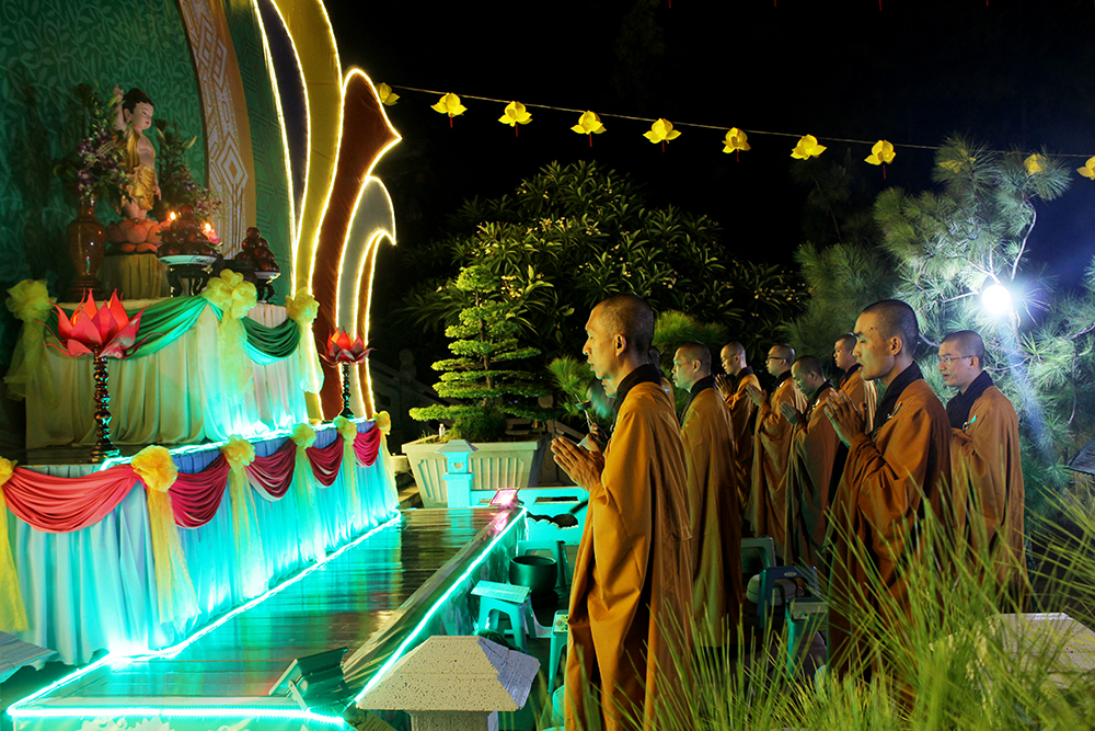 Tu Viện Khánh An Khai Kinh Đại Lễ Phật đản PL. 2562