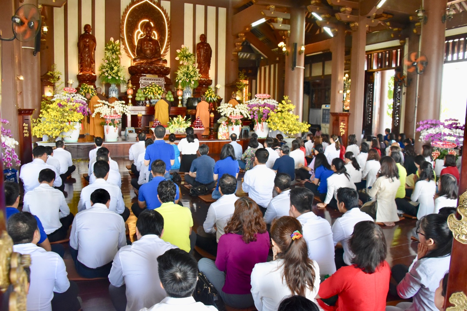 Khoá lễ cầu an đầu năm tại Tu viện Khánh An