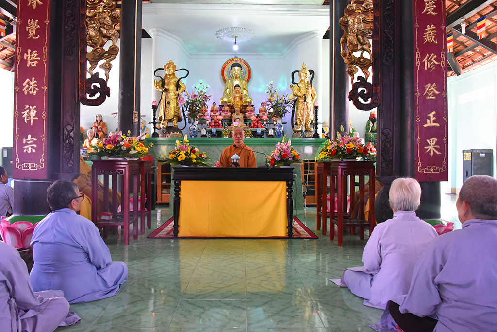 Pháp thoại “Chuyển hóa tâm thức” tại chùa Phước Thạnh- Đồng Tháp